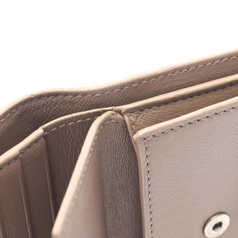 Balenciaga BALENCIAGA CASH Bi-fold Wallet, Leather, Women's, Beige, 594216 - Picture 7 of 8